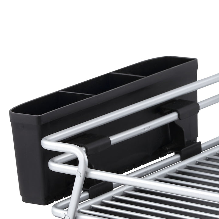 Pinnacle Aluminium Dish Rack W/Draining Board 53 X 37.5 X 15Cm