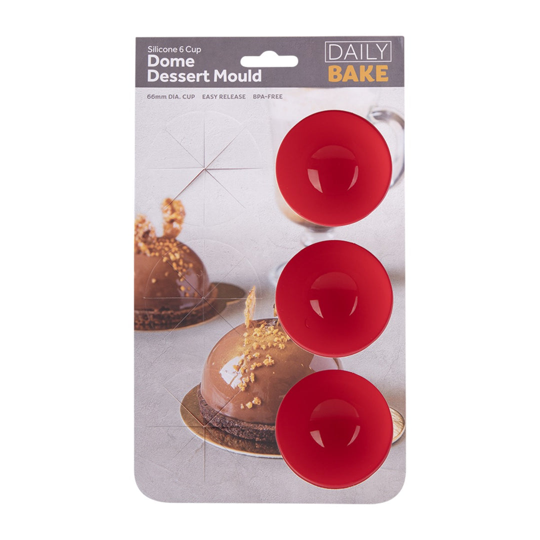 Silicone 6 Cup Dessert Mould