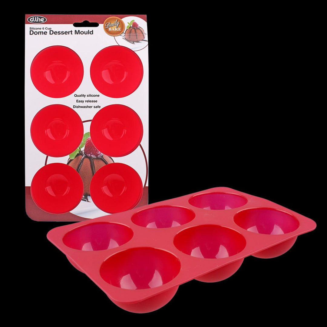 Silicone 6 Cup Dessert Mould
