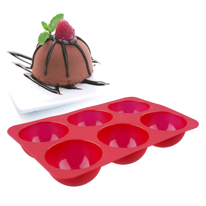 Silicone 6 Cup Dessert Mould