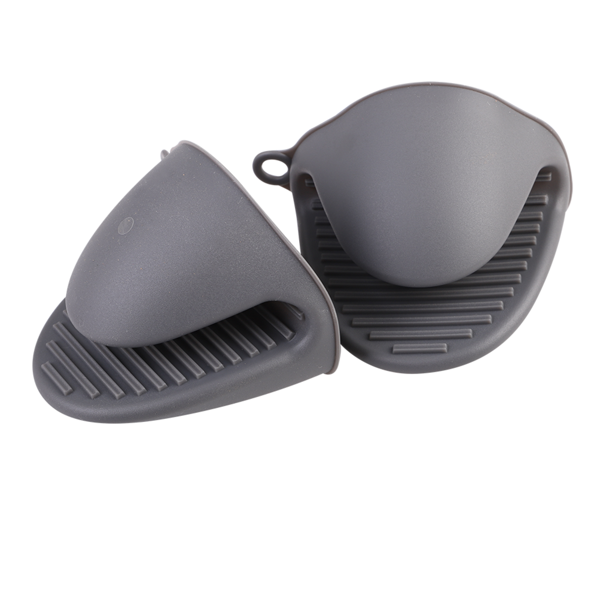 Silicone Oven Mitts Set 2 - Charcoal