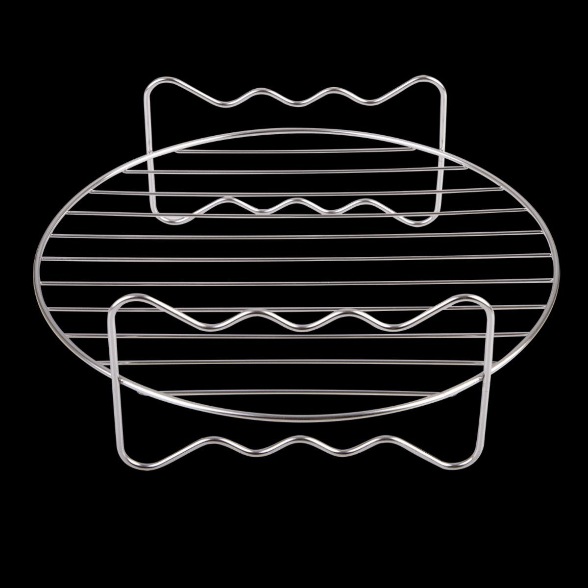 Stainless Steel Round Air Fryer Rack 22cm Diameter