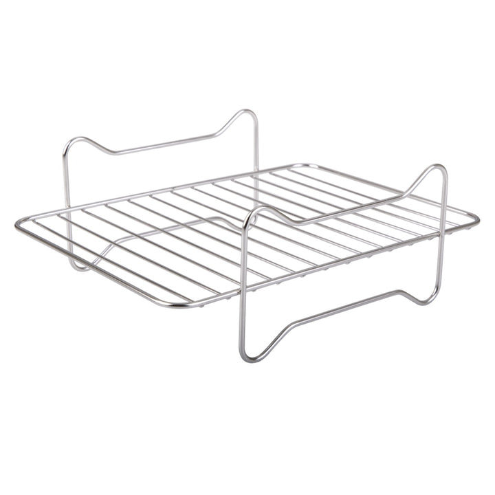 Appetito Stainless Steel Rectangle Air Fryer Rack (22X16Cm)