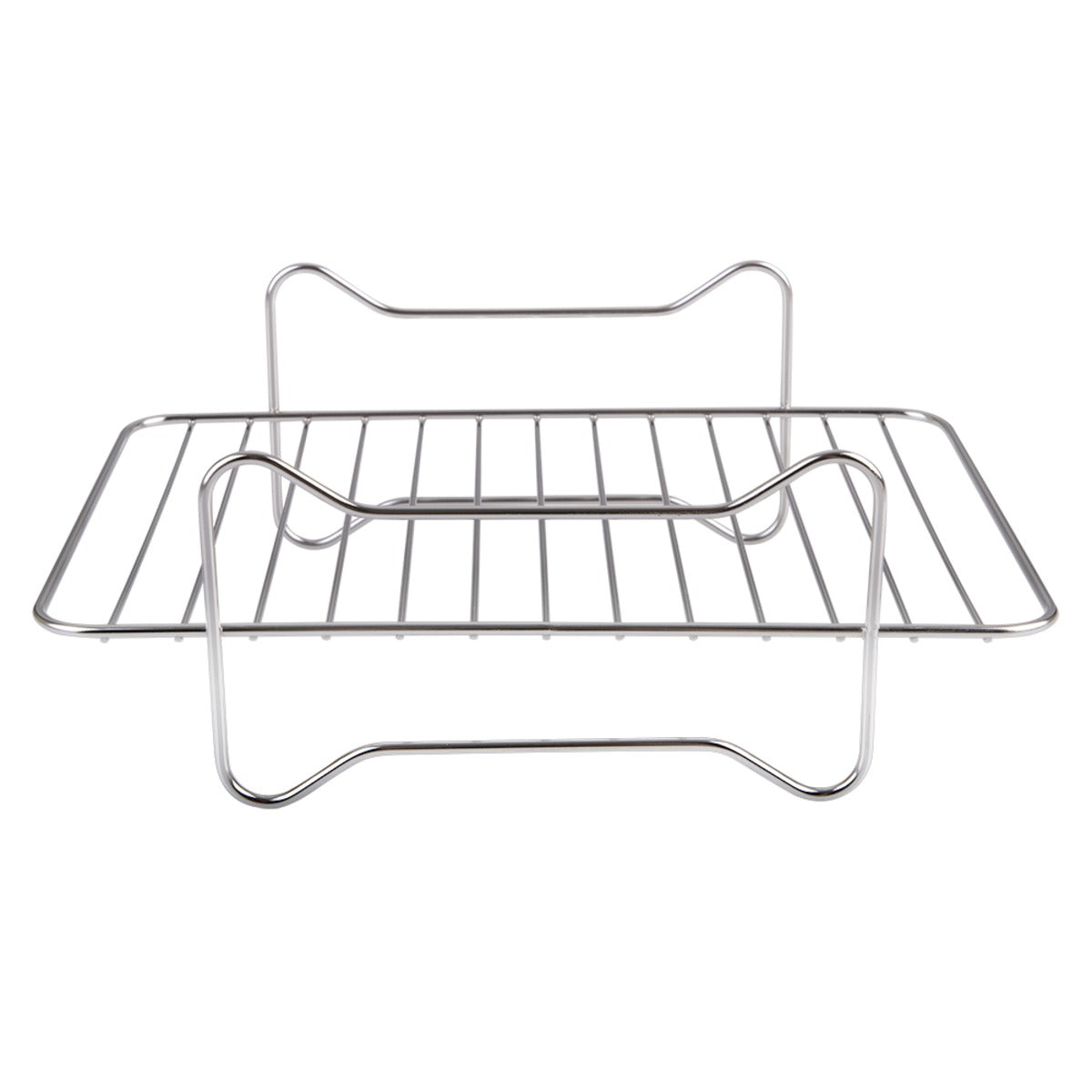 Appetito Stainless Steel Rectangle Air Fryer Rack (22X16Cm)