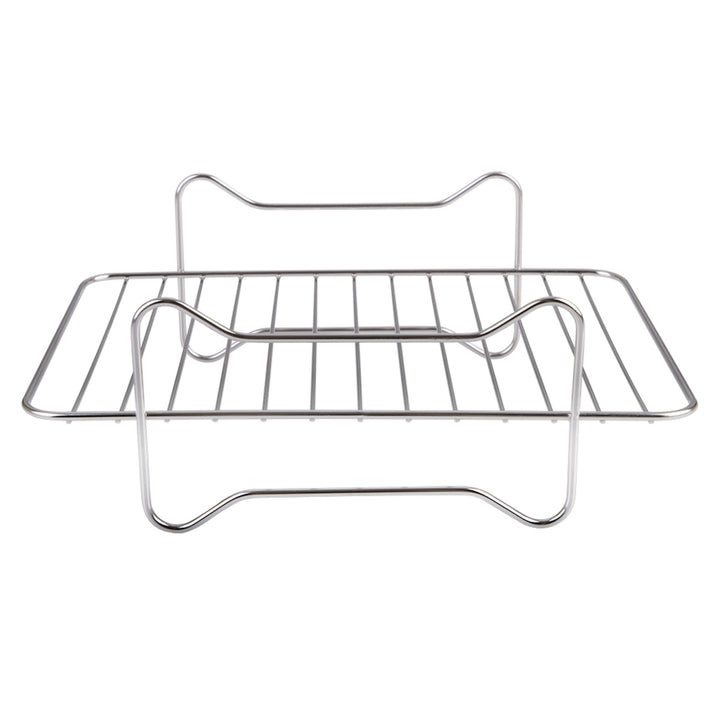 Appetito Stainless Steel Rectangle Air Fryer Rack (22X16Cm)
