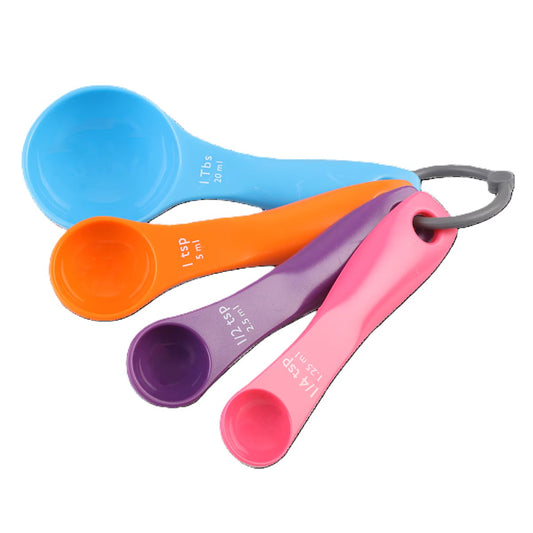 Measuring Spoons Multi Colour (aust Standard) Set Of 4