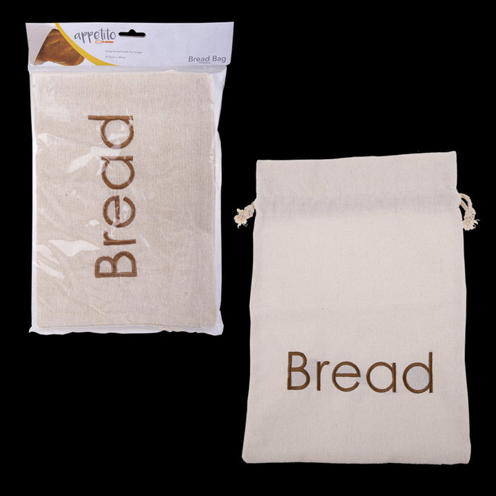 Bread Bag Embroidered 27.5 X 39cm