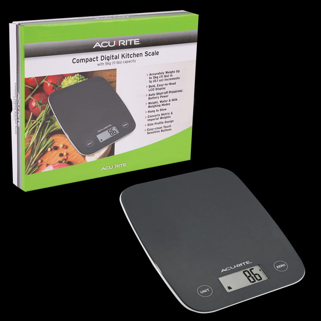 Compact Digital Scale (Black)