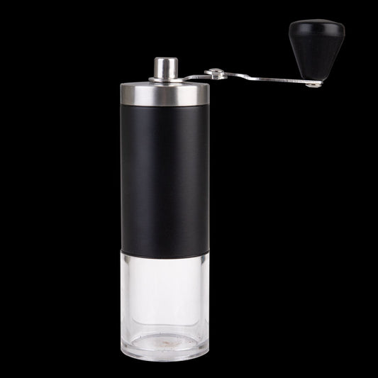 S/s Hand Coffee Grinder With Ceramic Burr - Black