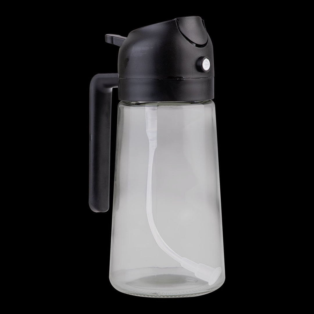Appetito Dual Function Oil Sprayer And Pourer - Black