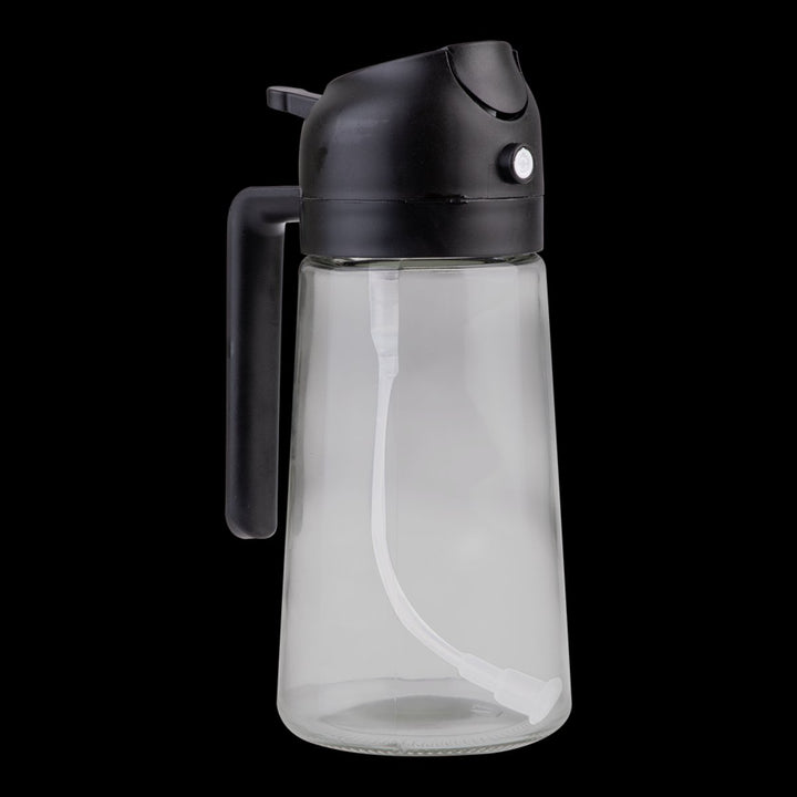 Appetito Dual Function Oil Sprayer And Pourer - Black