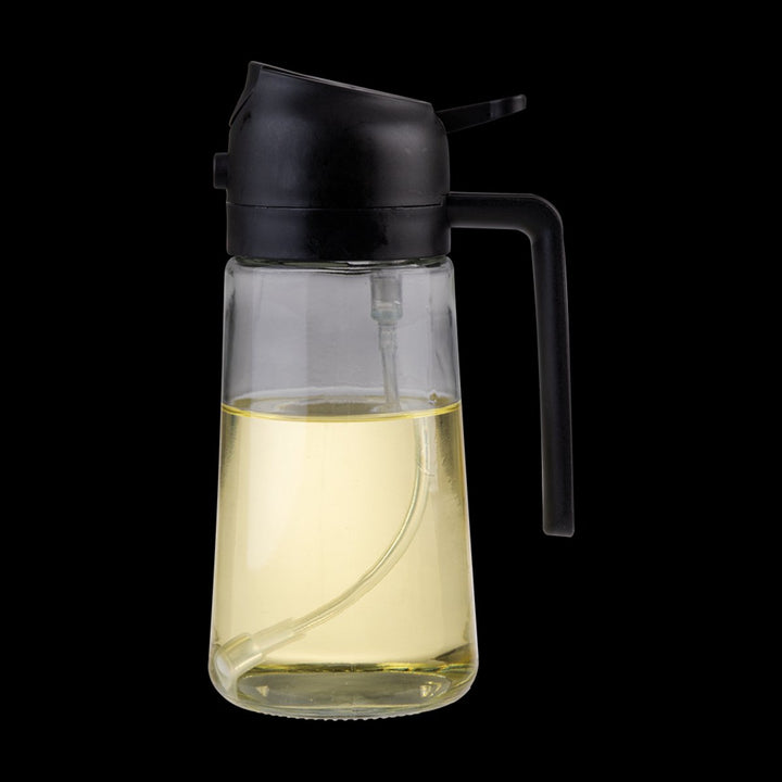 Appetito Dual Function Oil Sprayer And Pourer - Black
