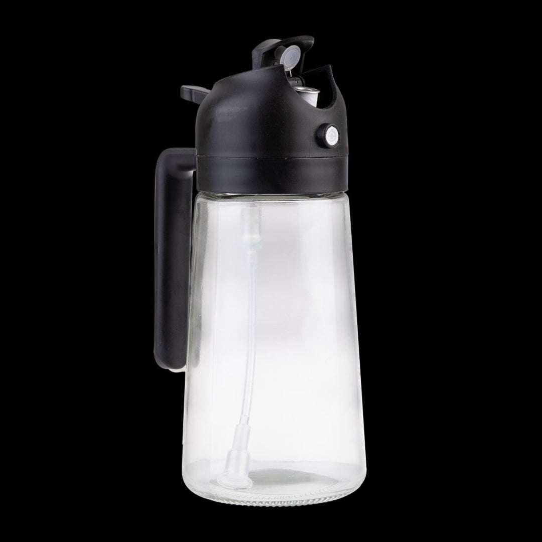 Appetito Dual Function Oil Sprayer And Pourer - Black