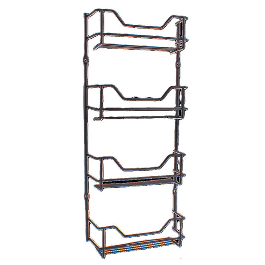 EntrÉe 4-tier Spice Rack (16 Bottle Capacity) - Black