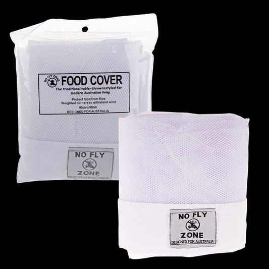 No Fly Zone Table-throw Food Cover
