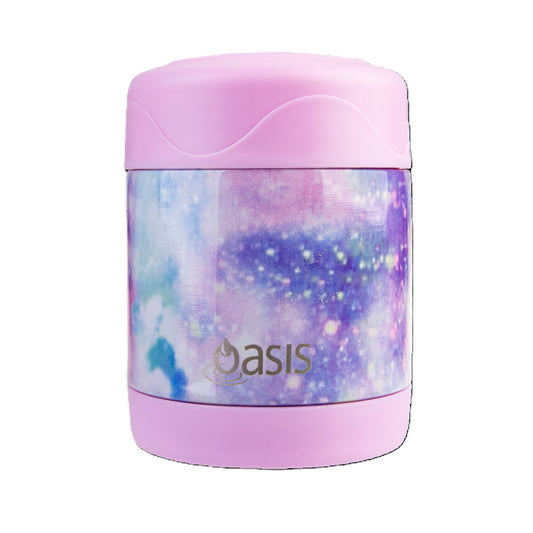 S/S Double Wall Insulated Kid'S Food Flask 300Ml - Galaxy