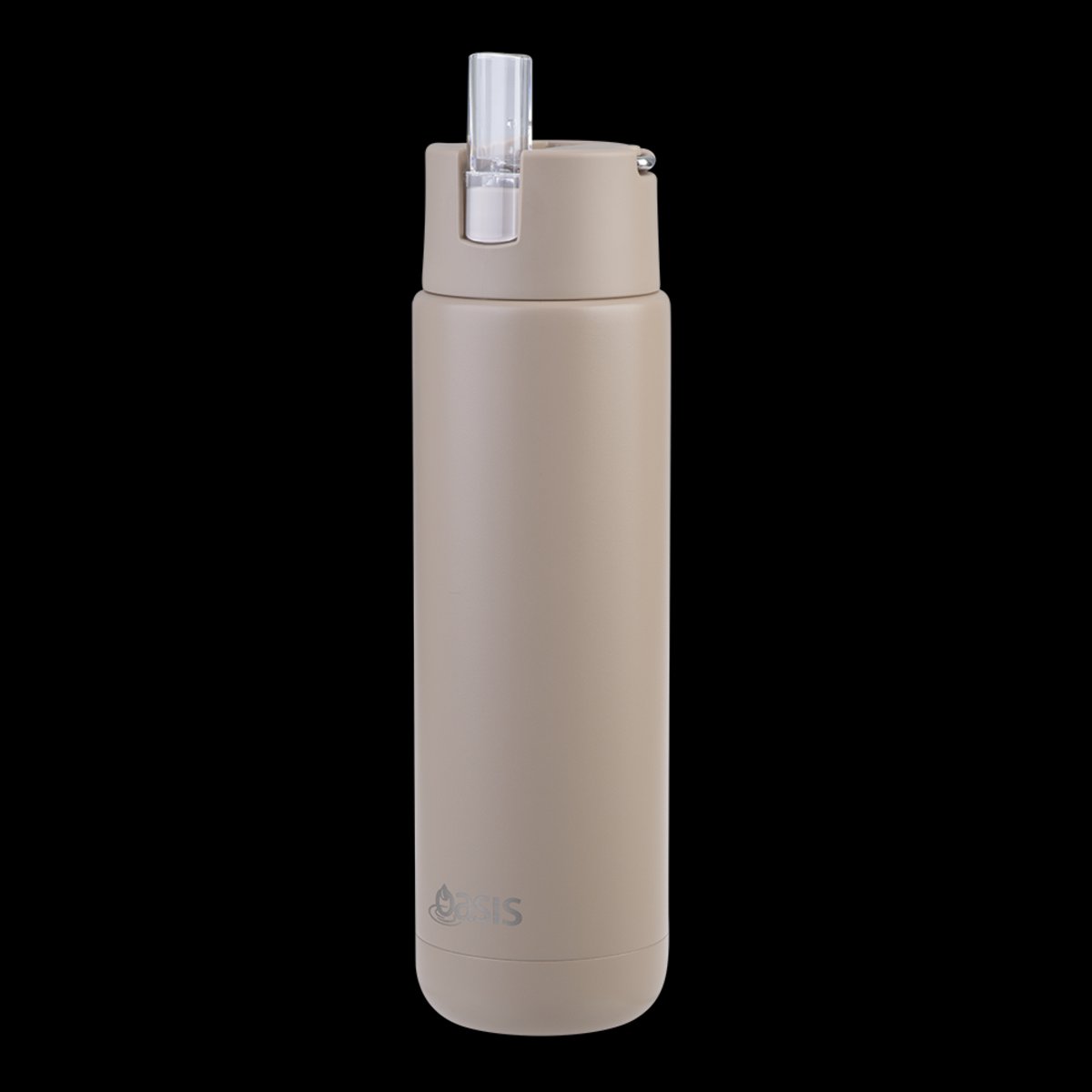 Oasis Ceramic Lined S/S Triple Wall Insulated "Moda" Drink Bottle 700Ml  (Latte)