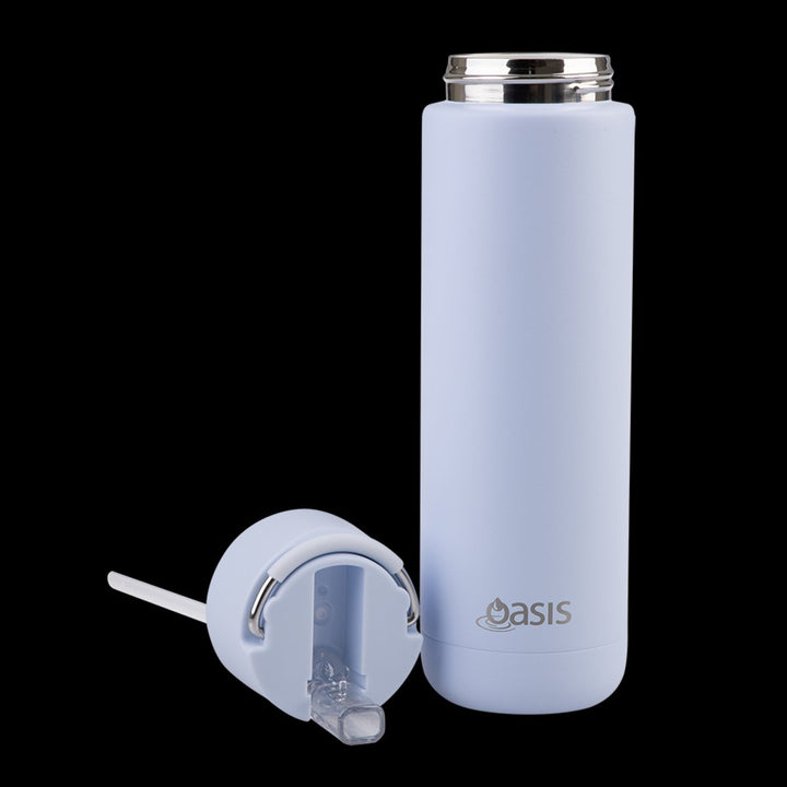Oasis Ceramic Lined S/S Triple Wall Insulated "Moda" Drink Bottle 700Ml (Periwinkle)
