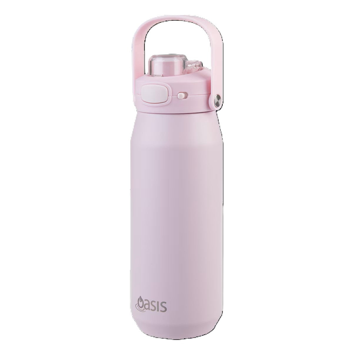 Oasis Ceramic Lined S/s Triple Wall Insulated "capri" Drink Bottle W/ Quick Release Lid 750ml (pink Lemonade)
