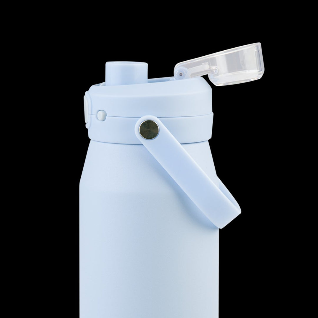 Oasis Ceramic Lined S/s Triple Wall Insulated "capri" Drink Bottle W/ Quick Release Lid 750ml (periwinkle)