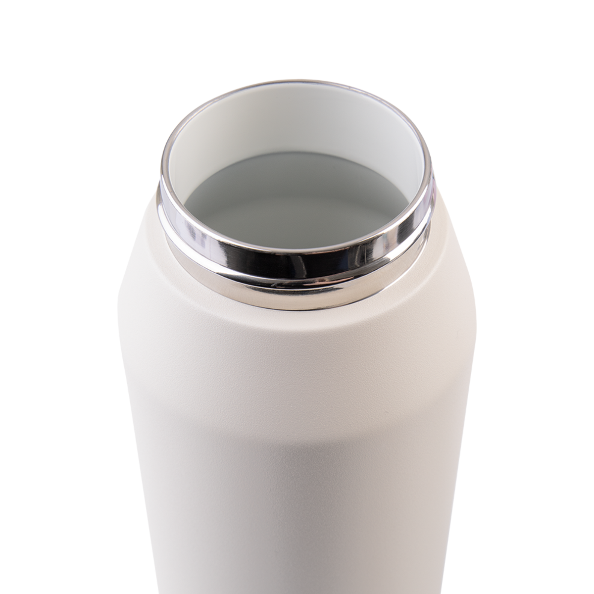 Oasis Ceramic Lined S/S Triple Wall Insulated "Capri" Drink Bottle W/ Quick Release Lid 1L ALABASTER