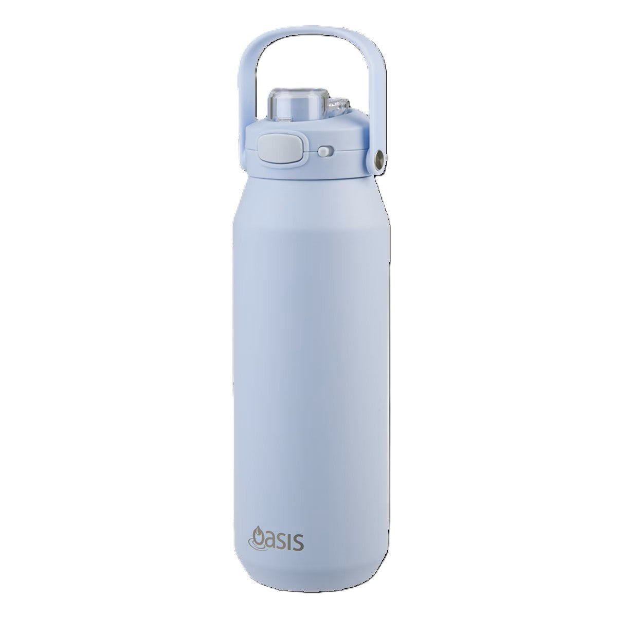 Oasis Ceramic Lined S/S Triple Wall Insulated "Capri" Drink Bottle W/ Quick Release Lid 1L Periwinkle