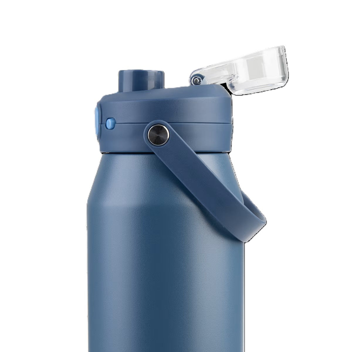 Oasis Ceramic Lined S/S Triple Wall Insulated "Capri" Drink Bottle W/ Quick Release Lid 1L Indigo