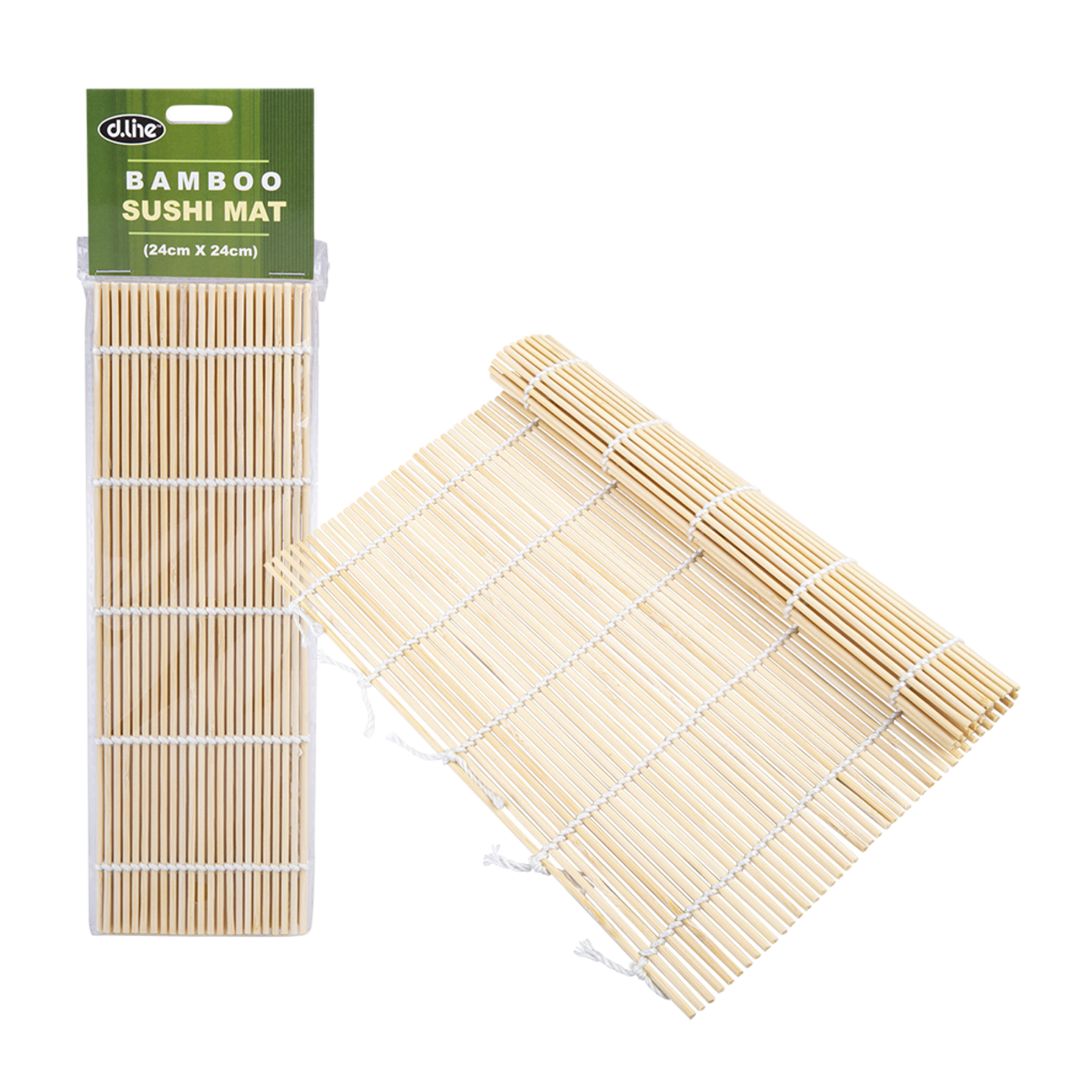 Bamboo Sushi Rolling Mat 24cm X 24cm