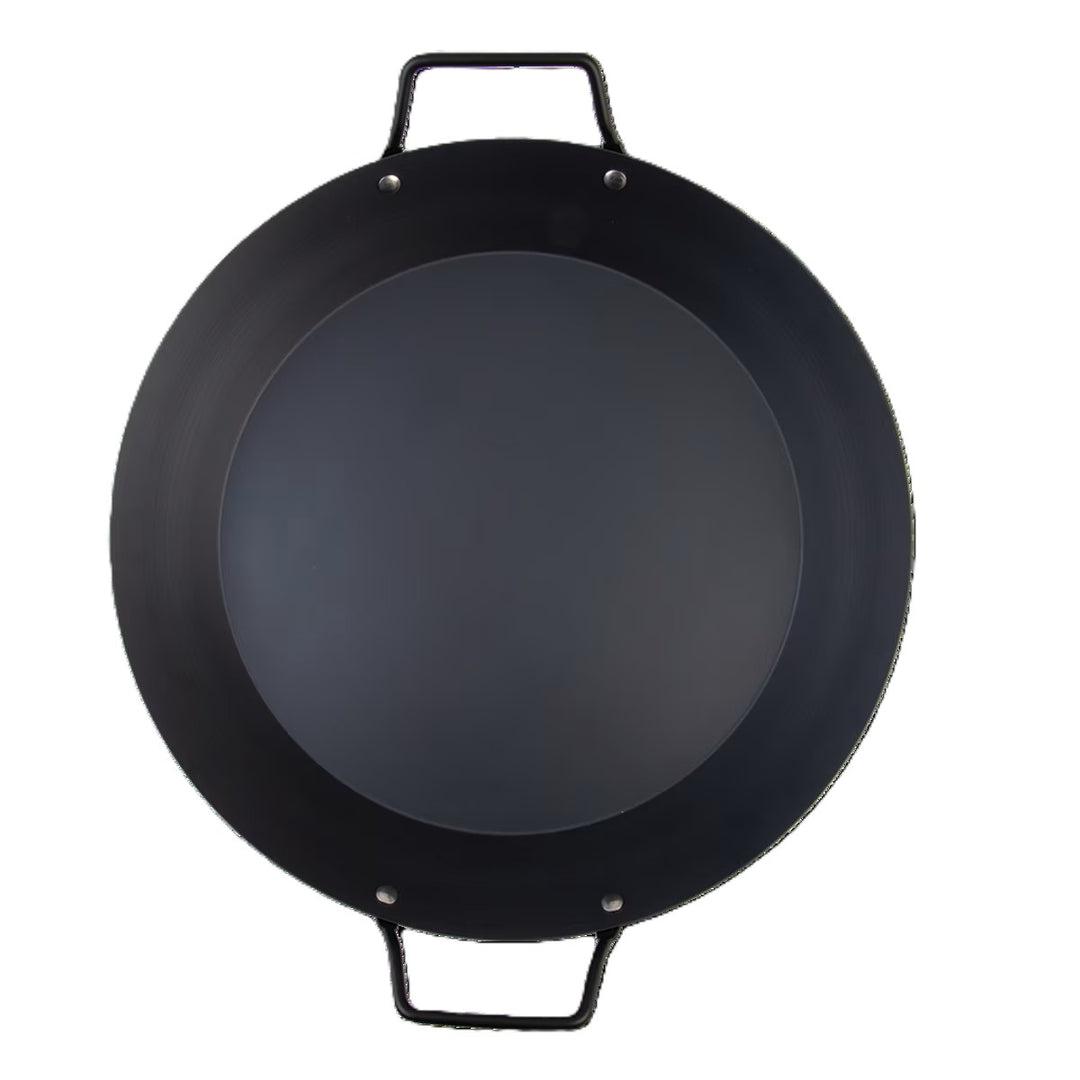 Evolv Pre-Seasoned Carbon Steel Paella Pan - 38Cm