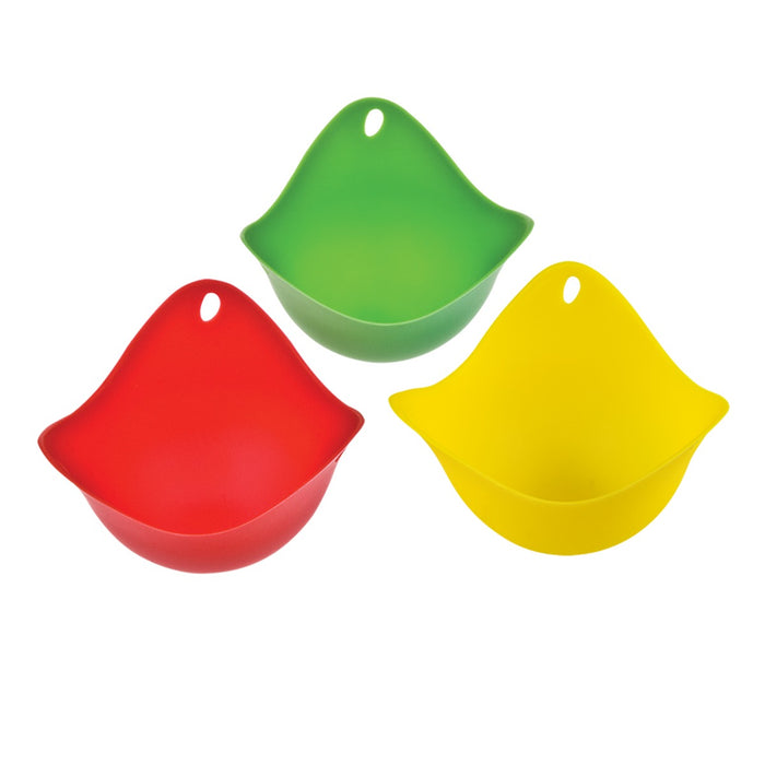 Silicone Egg Poachers Set 2 - Assorted Colours