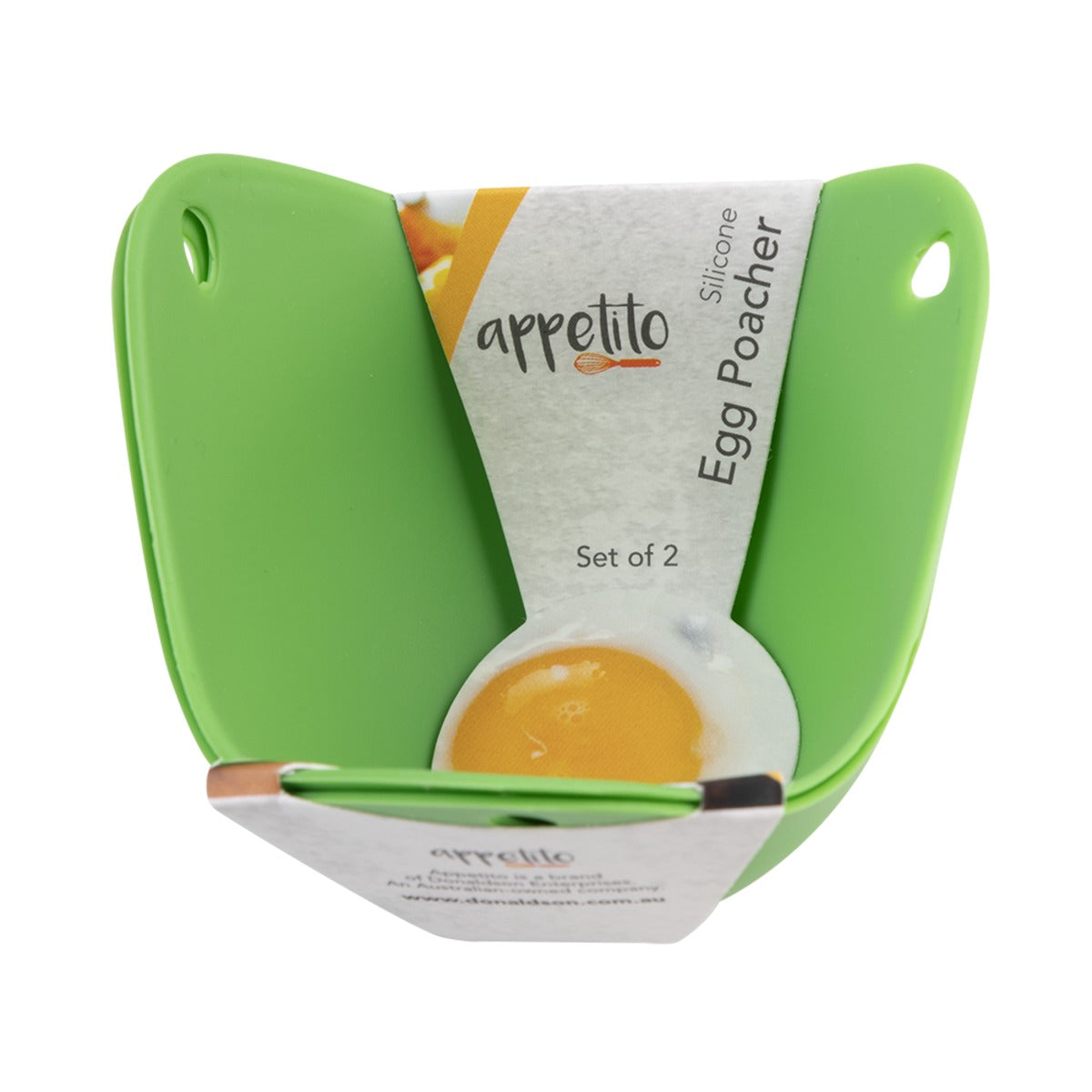Silicone Egg Poachers Set 2 - Assorted Colours