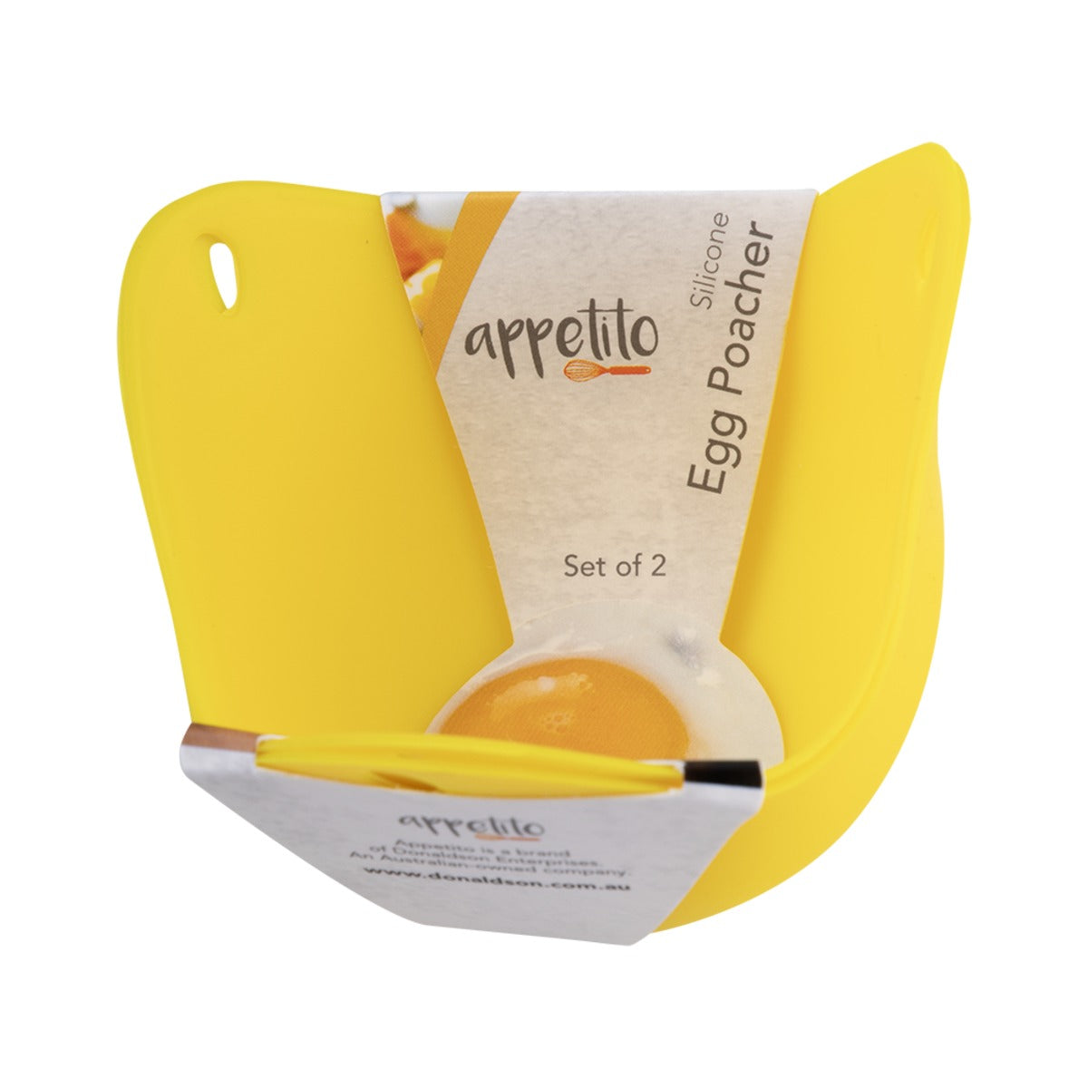 Silicone Egg Poachers Set 2 - Assorted Colours