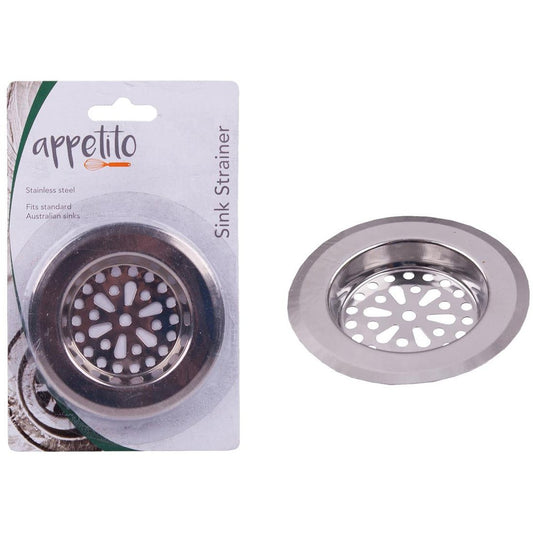 Appetito Stainless Steel Sink Strainer Drain Stopper Filter