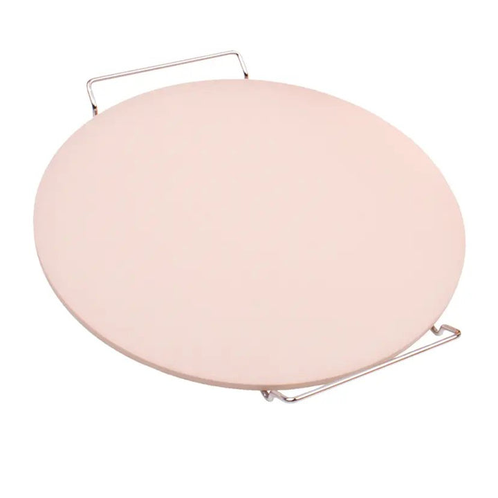 Pizza Stone Ceramic With Rack 33cm
