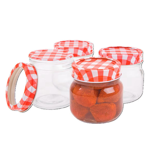 Appetito Mason Preserving Jars (Set Of 6) - 250Ml