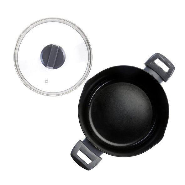 Stanley Rogers Statement Casserole 24cm Ceramic Non-stick Recycled Aluminium