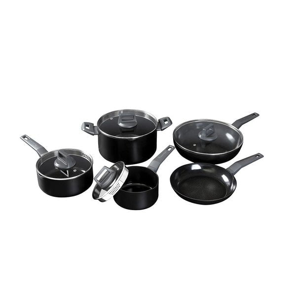 Stanley Rogers Statement 5pc Cookware Set Ceramic Non-stick Recycled Aluminium