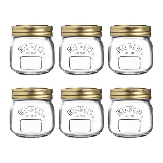 Kilner Preserve Jars 250ml Set Of 6