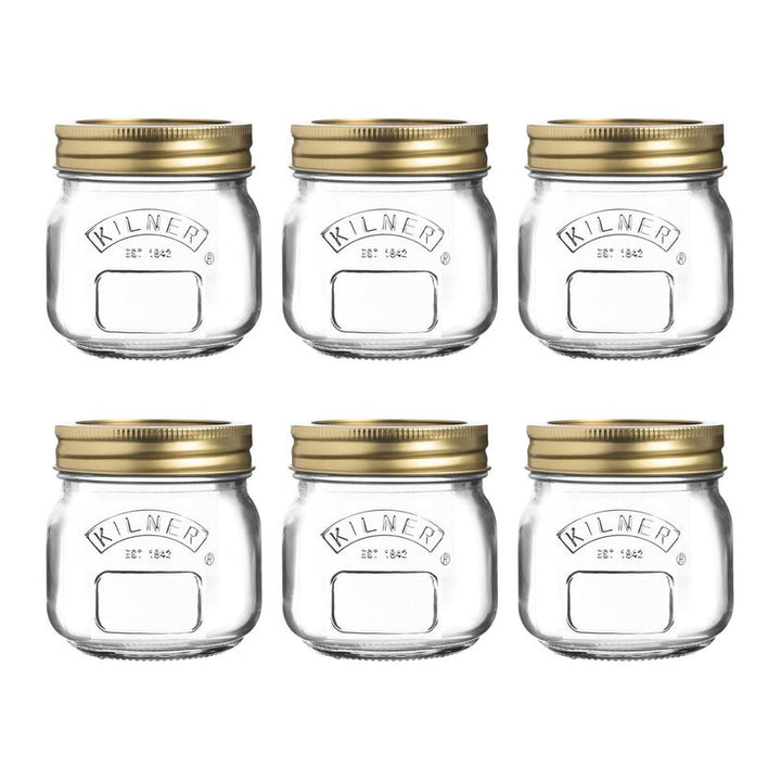 Kilner Preserve Jars 250ml Set Of 6