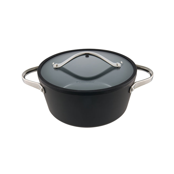 PYROLUX NEXGEN CASSEROLE 24CM/4.4L EBONY