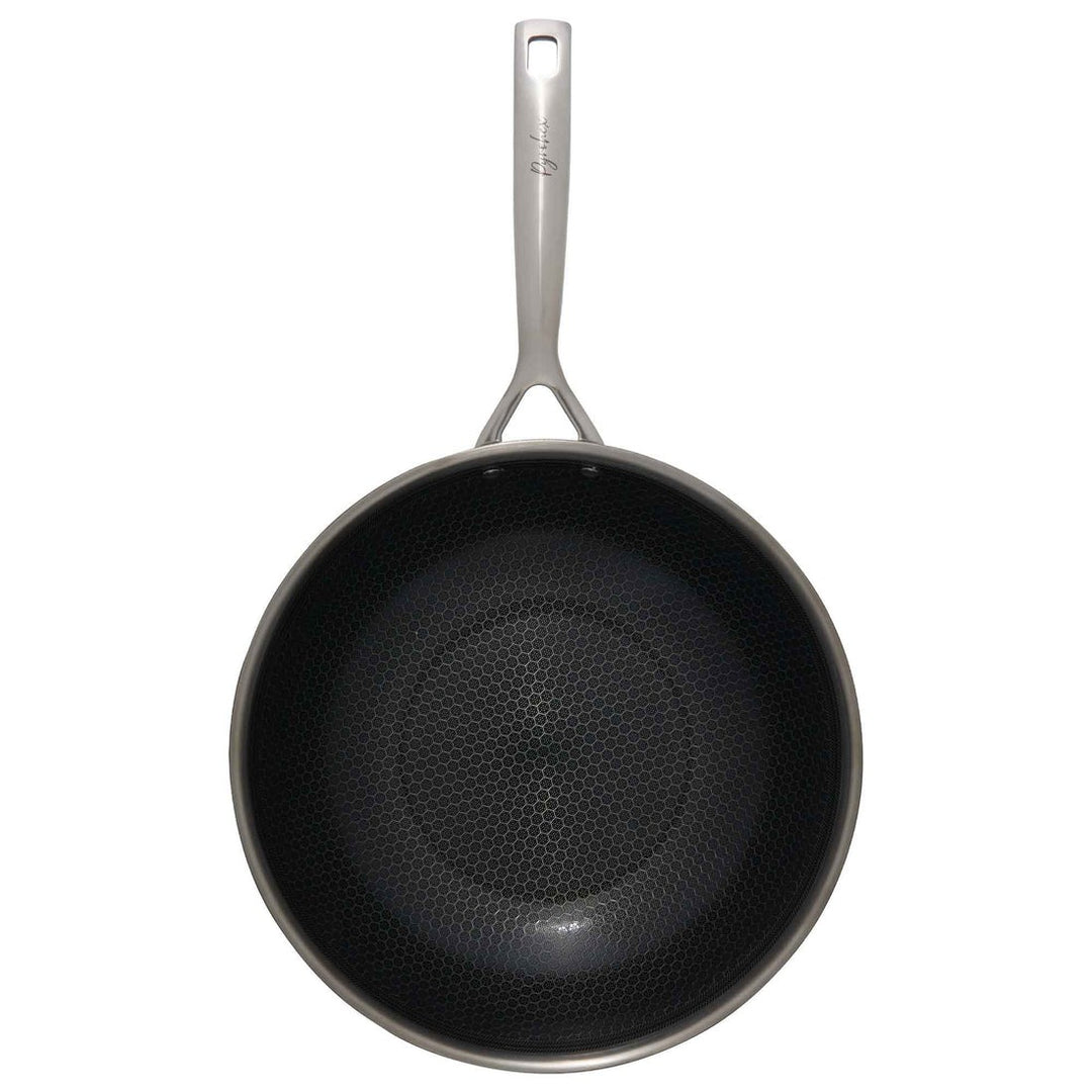 Pyrolux Pyrohex Wok With Helper Handle 32Cm