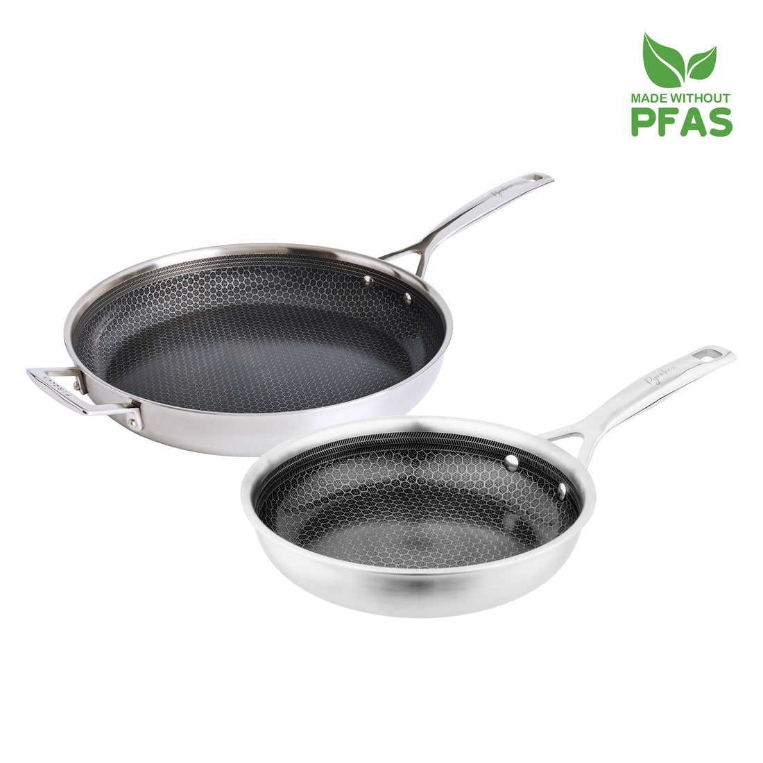 Pyrolux Pyrohex Fry Pan Set 26 & 32Cm