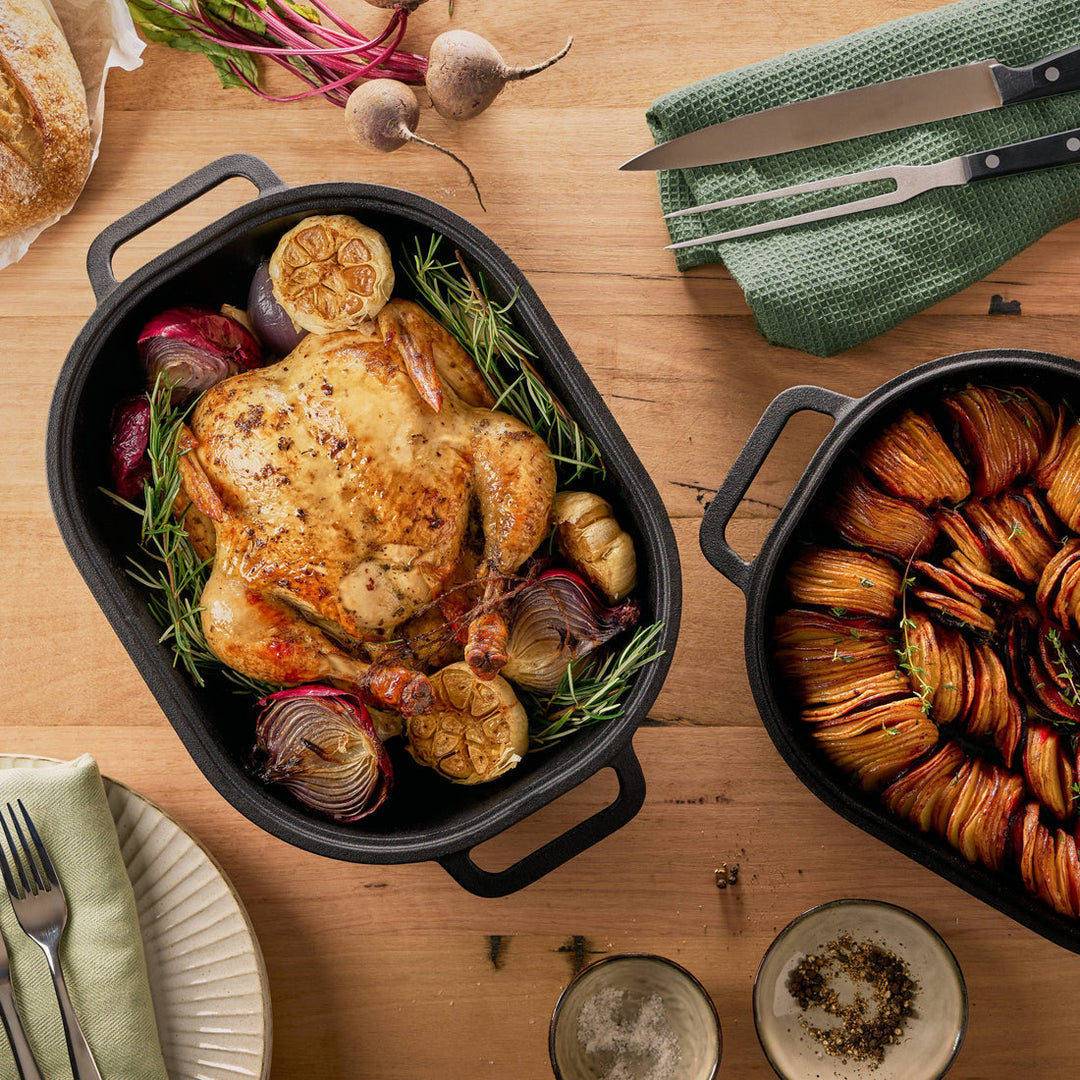 Pyrolux Pyrocast Bake And Roast Set 2 Pc