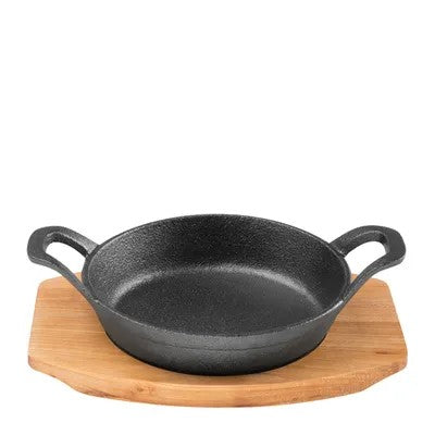 Pyrocast Round Gratin 18cm W/ Tray