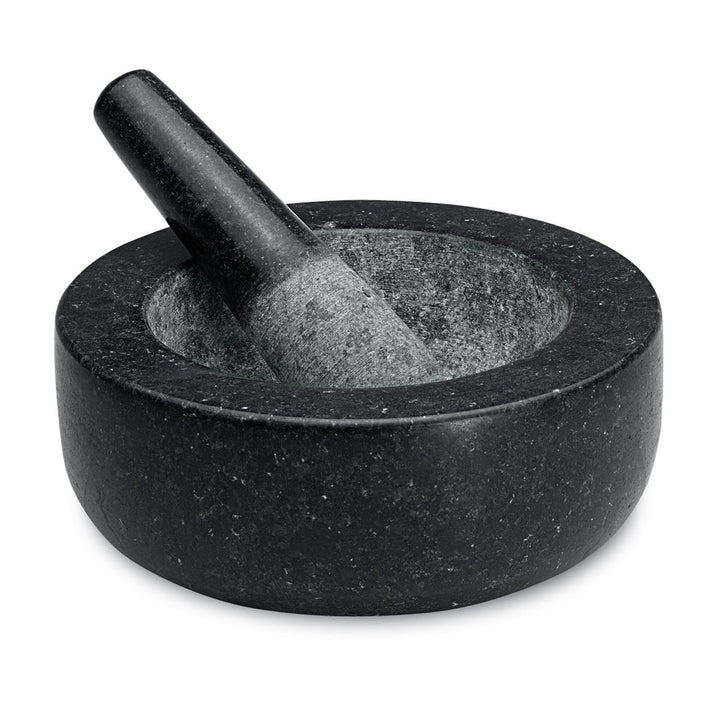 Avanti Mortar & Pestle 20cm Black