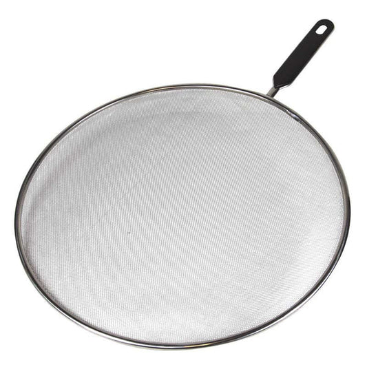 Avanti 33cm Stainless Steel Oil Splatter Screen Kitchen Cooking Splash Guard LRG