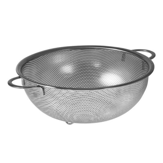 S/s Perforated Colander/strainer 25.5cm