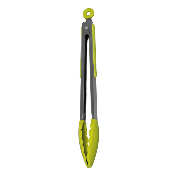 Avanti 30cm Stainless Steel/Silicone Tongs GREEN 