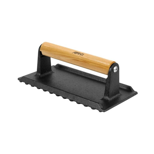 Avanti Rectangular Meat Press Cast Iron