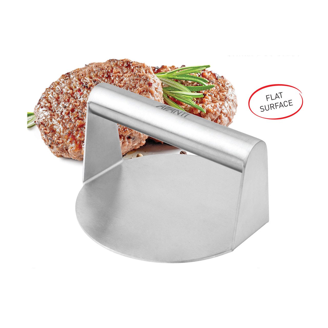 Avanti Round Burger Smasher Stainless Steel